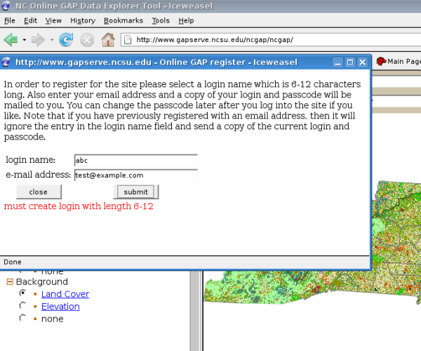 login
